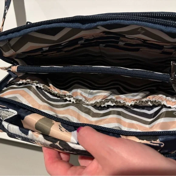 Lug Scoop Crossbody Bag - Floral Multi - Picture 10 of 13